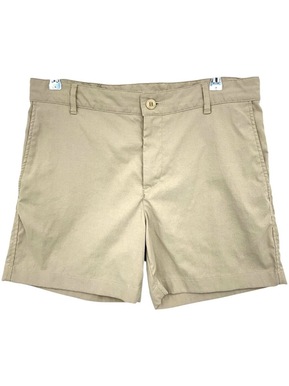 Outlier Chino Shorts Mens 32 Beige F Cloth Two Way Stretch Water Resistant